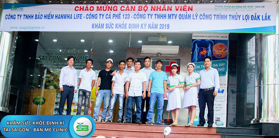 Các Doanh nghiệp trên địa bàn khám sức khỏe định kỳ tại PKDK Sài Gòn - Ban Mê
